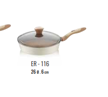 Сковородка 26см с крышкой
